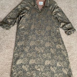 Vintage Nicole Summers ankle length fall coat